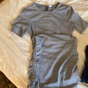 H&M mini rushed dressed